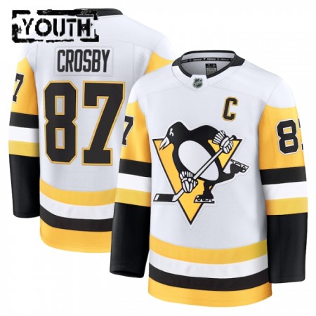 Lapsille NHL Pittsburgh Penguins Pelipaita Fanatics Premium Sidney Crosby 2024-25 vieras Valkoinen Lapsille NHL Pittsburgh Penguins Pelipaita Fanatics Premium Sidney Crosby 2024-25 vieras Valkoinen